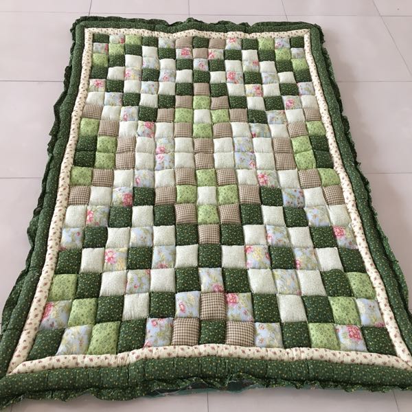 手工填充馒头垫细节图