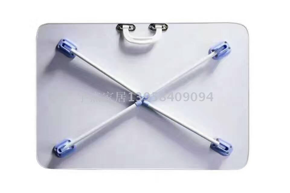 Hand-folding notebook computer desk, lazy person's bed computer desk, student study desk Application Scenario