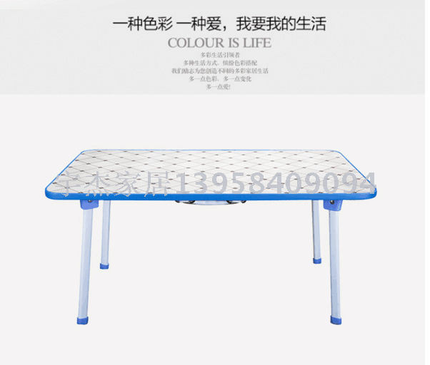 手折叠笔记本电脑桌 懒人床上电脑桌 学生学习桌