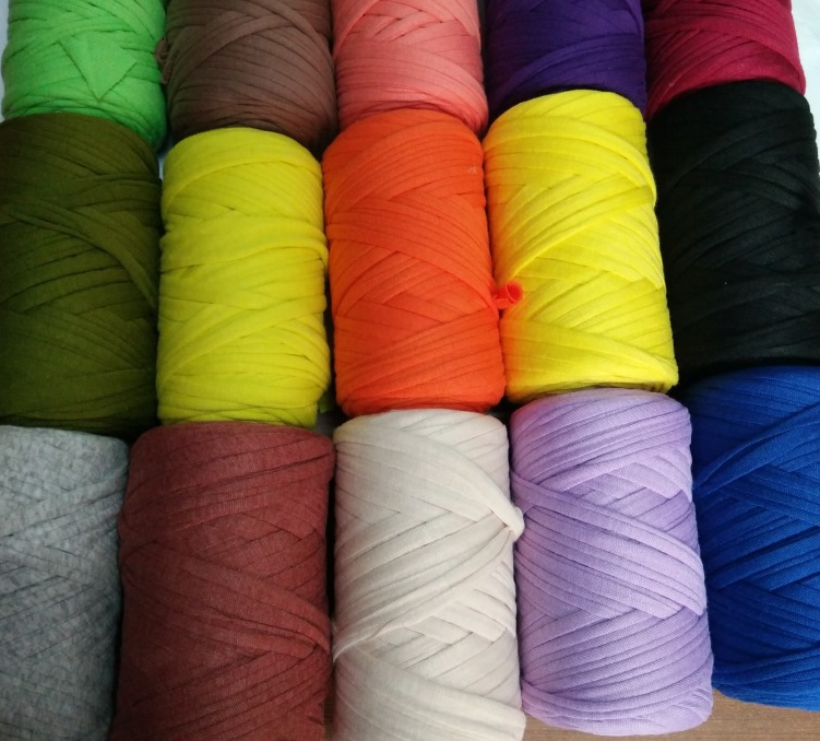 Factory direct sales of DIY fabric thread, hand-knitted thread, bag thread and floor mat thread, customizable Application Scenario