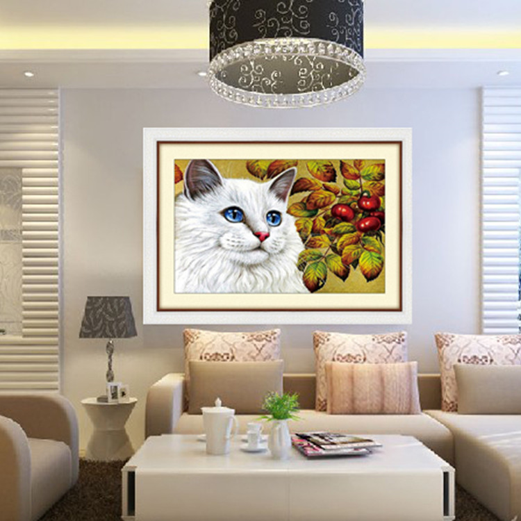 The best-selling Russian diamond "Cat Painting Magic Perfect Diamond" is a bestseller Application Scenario