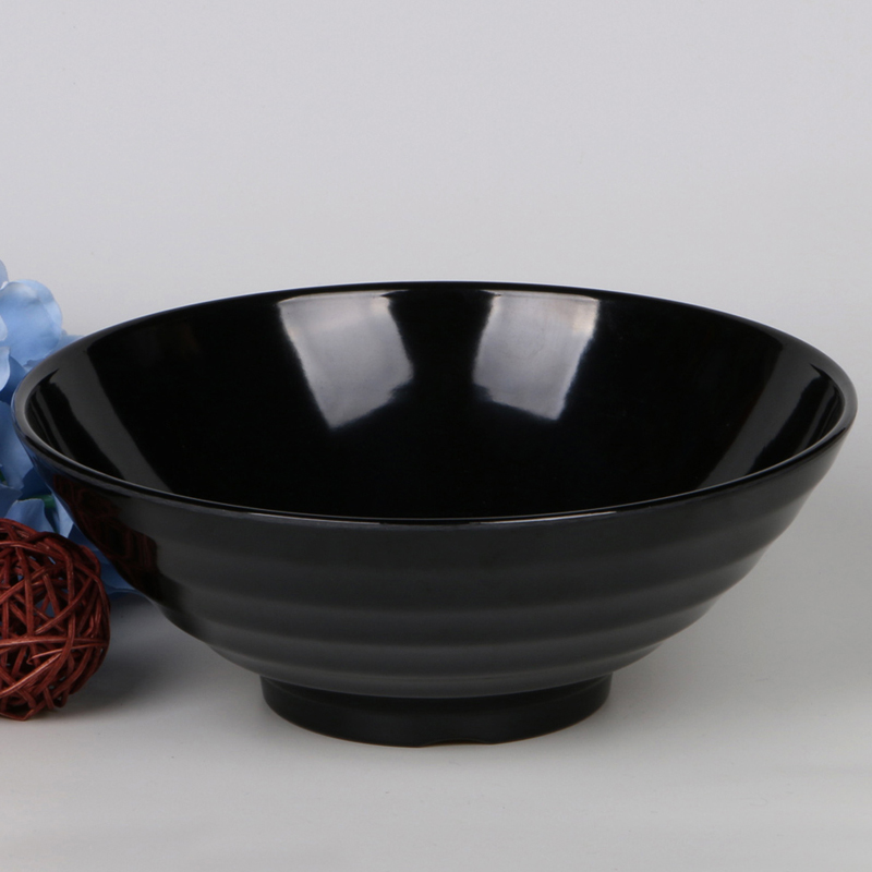 8008高档A5密胺碗味千拉面碗加厚耐高温仿瓷日式碗多色图