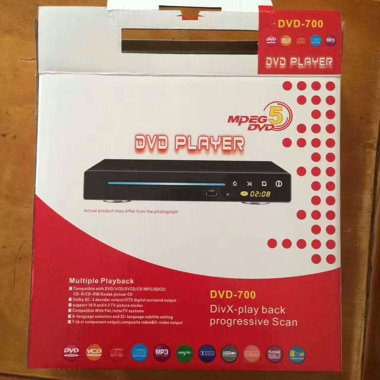 700 DVD-плееров с USB-дисплеерами