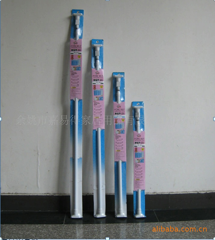 Shower curtain rod super strong telescopic rod hanging rod Shower curtain rod door curtain rod seismic rod TV TV shopping