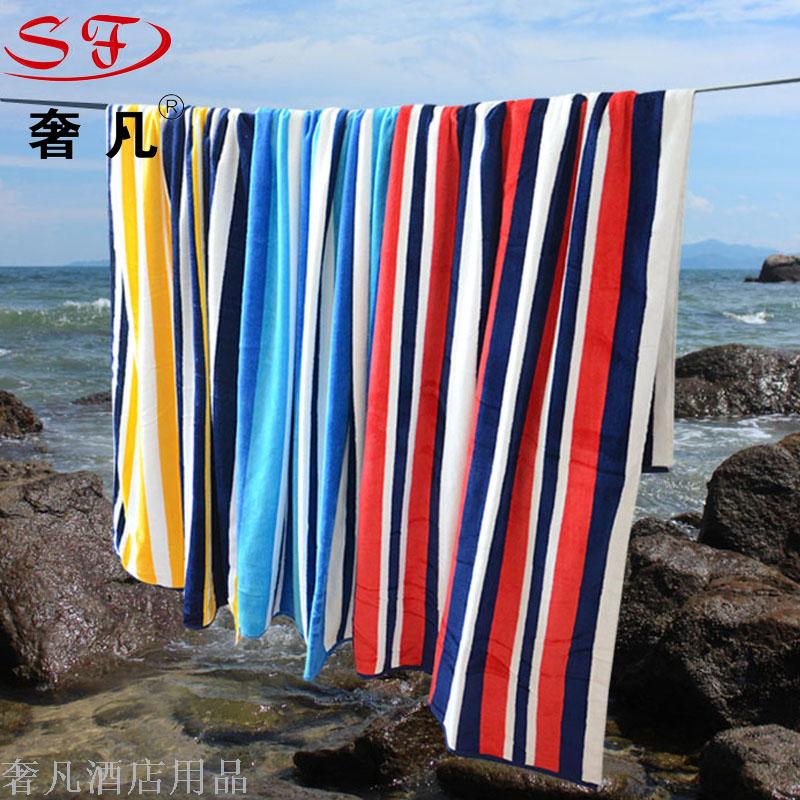 浴巾、沙滩巾实物图