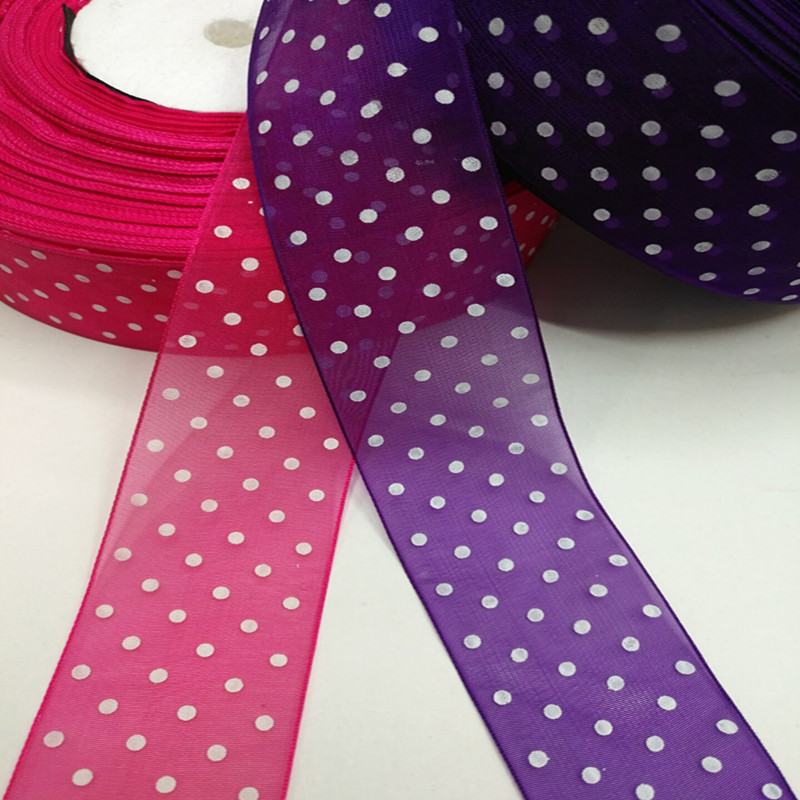 12 points, 4 points, printed dot, gauze, hair accessories, clothing, hats, bows, ribbons, and accessories Application Scenario