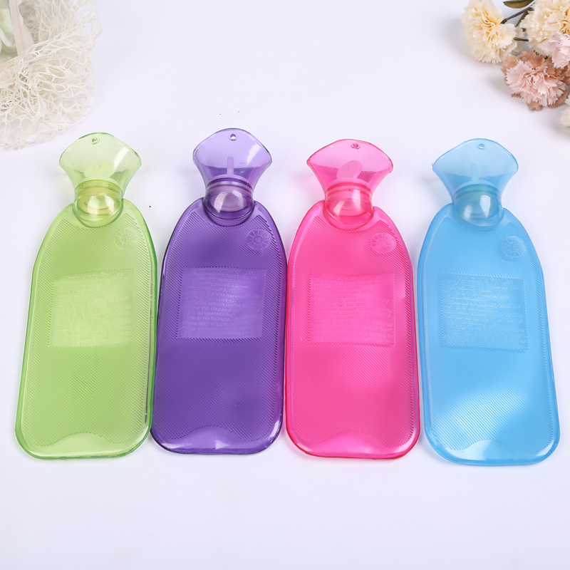 厂家 加厚透明PVC热水袋防爆环保橡胶注水暖水袋