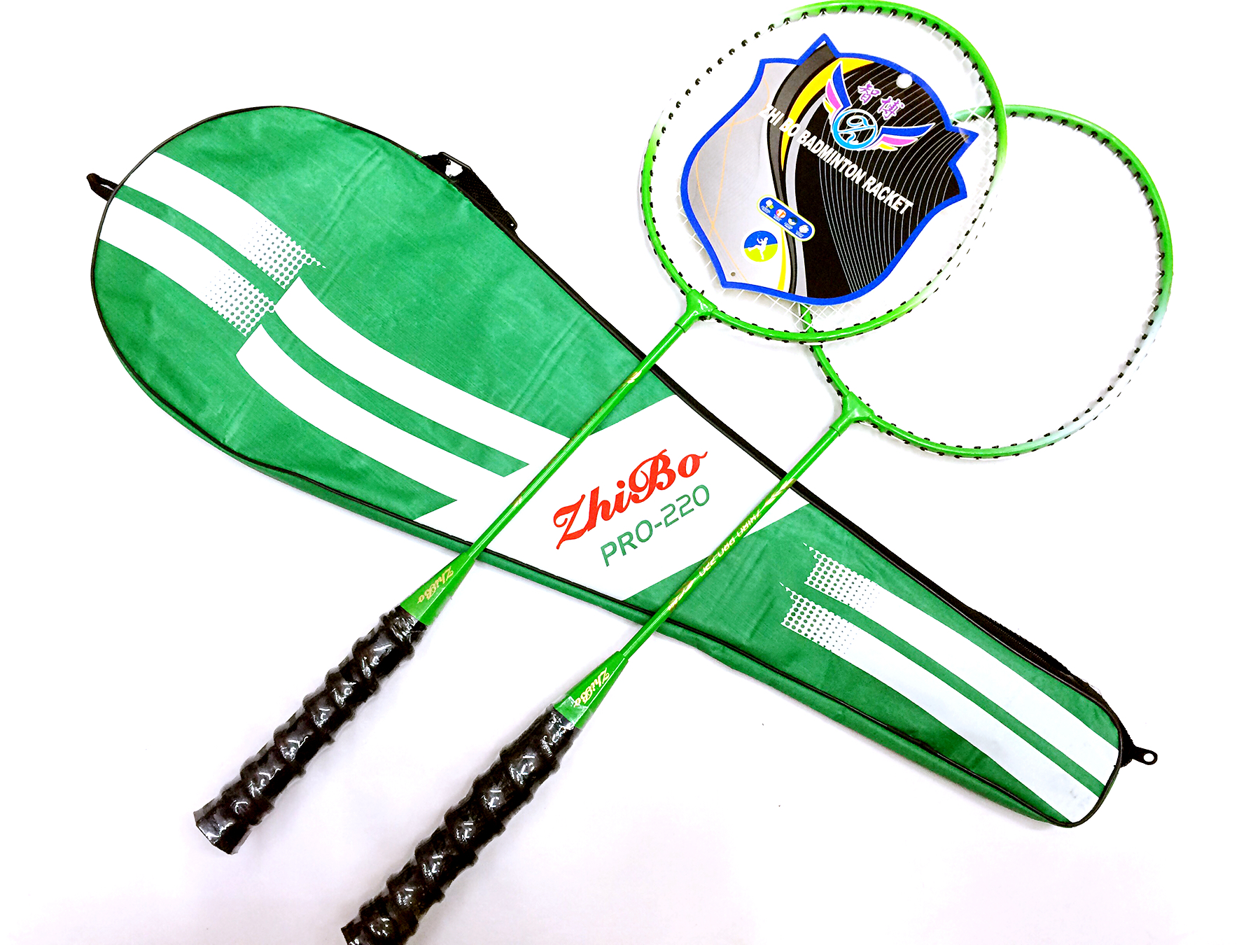 Factory direct sales of Zhibo practice badminton rackets for badminton campuses, customizable details Picture