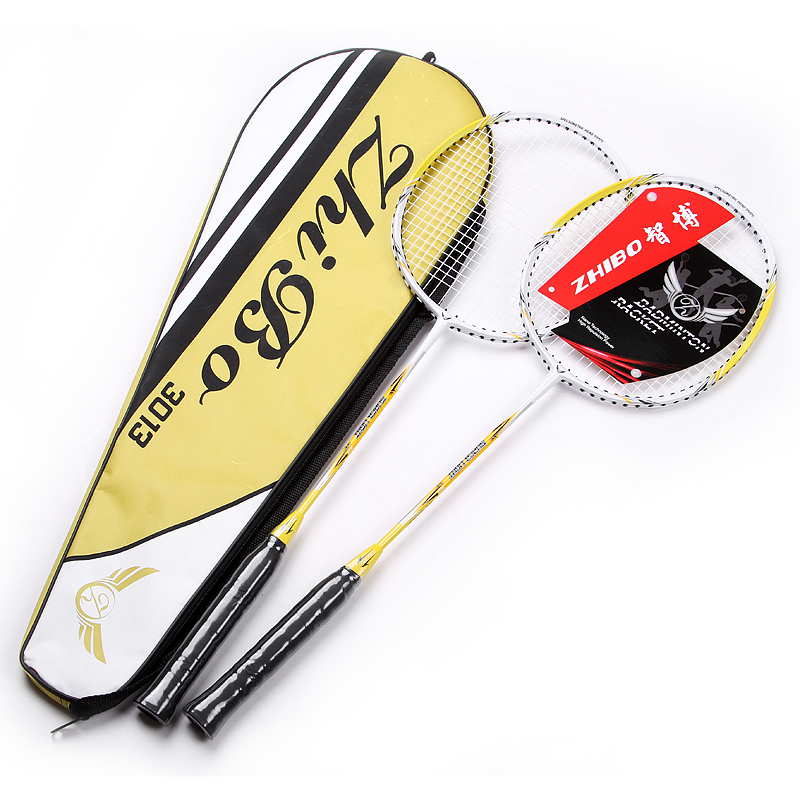 厂家直销 智博一体碳素 3013羽毛球拍 羽毛球 品质保证详情图3