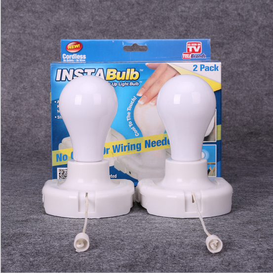 Energy-saving lamp wall lamp cabinet light not hot light bulb creative not break light bulb cable lamp TV TV shopping