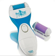 New electric foot scrub set Ped Egg Foot scrub and exfoliate TV shopping