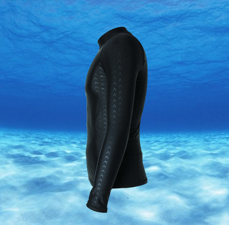 Waterproof quick-drying men's long-sleeved sun-protective clothing, women's diving swimsuits, snorkeling and surfing suits Specification image