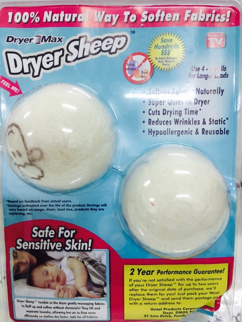 新款羊毛毡球洗衣专用干燥球烘干球 TV电视购物详情图2