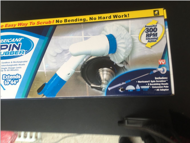Electric mop long-handled cleaning brush set combination Hurricane rotating mop washer mop