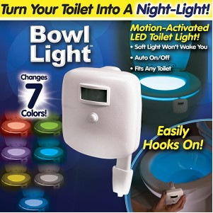 New toilet light LED sensor light