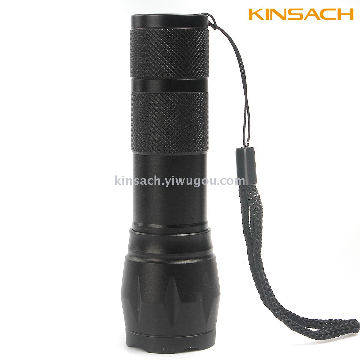 Flashlight XML-T6 retractable zoom LED Flashlight Mini Strong Light 506