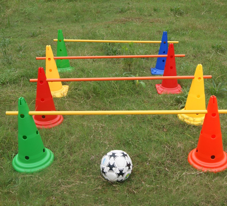 Football and basketball training equipment marker bucket barrier training cone marker Taekwondo training barrier thumbnail
