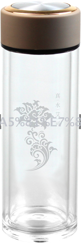 Shangya glass cup, paper box packaging, thickened double-layer lid AK-B15 at the bottom details Picture