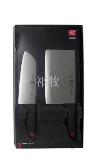 TWIN Point Medium blade knife + multi-purpose knife Chinese-style knives