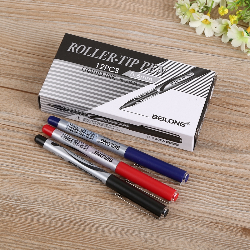 Direct liquid gel pen