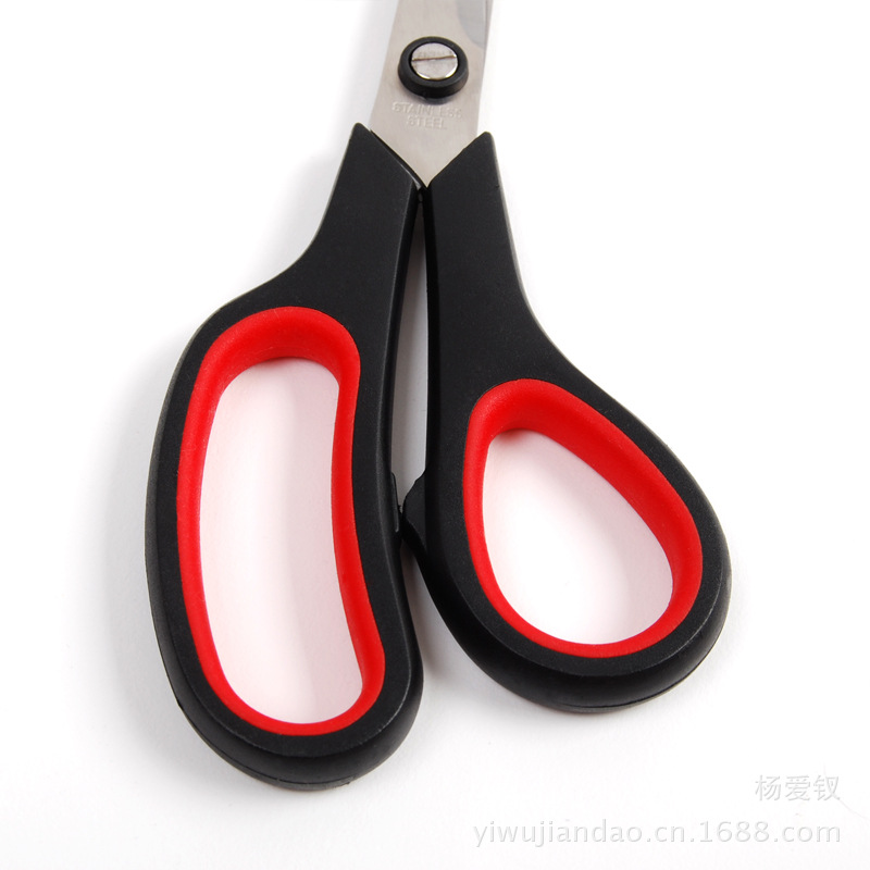 Cultural and sports goods, stationery scissors, student scissors, hairdressing scissors Specification drawing