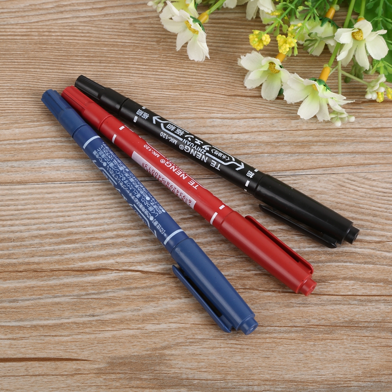 小双头油性记号笔儿童绘画勾线笔细节图