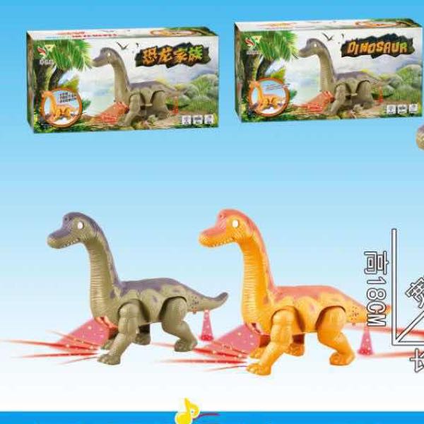 Children's toys, street stall supplies, gifts, ten-yuan store wholesale, electric dinosaurs Specification image