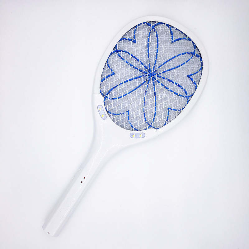 Rechargeable mosquito swatter with led lighting 8018
