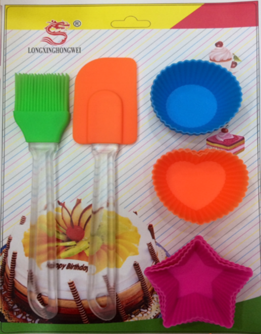 Silicone set. Baking kit. Kitchen supplies thumbnail