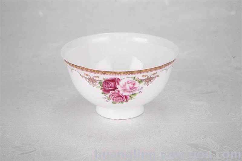 Porcelain bowl Jingdezhen Set Gift bowl tableware bone China bowl plate.
