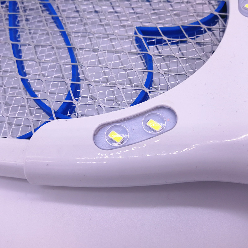 Rechargeable mosquito swatter with led lighting 8018 Specification image