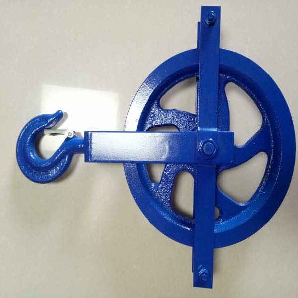 Construction pulley, pulley guard frame pulley Specification image