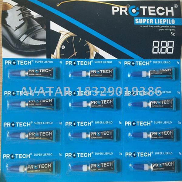 PROTECH 通用优质502瞬间强力胶水 快干胶万能胶 super glue图