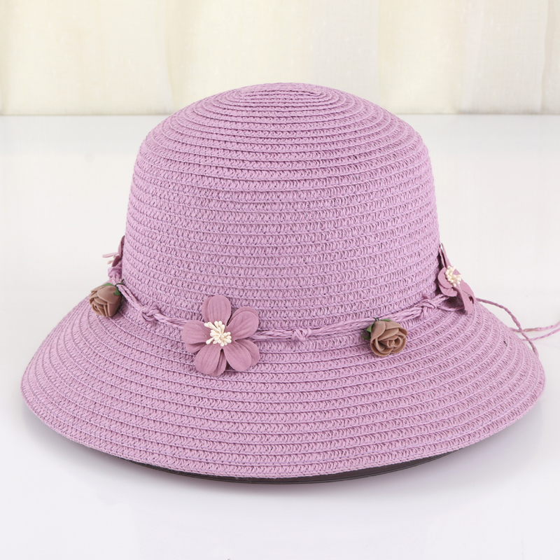 New summer sun hat straw hat women fashion sun block hat basin hat thumbnail