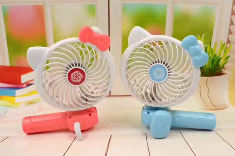 USB mini cat fan, USB handheld fan, USB folding fan Specification image