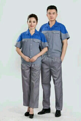 Summer 2017 men's and women's work wear, work wear suit thumbnail