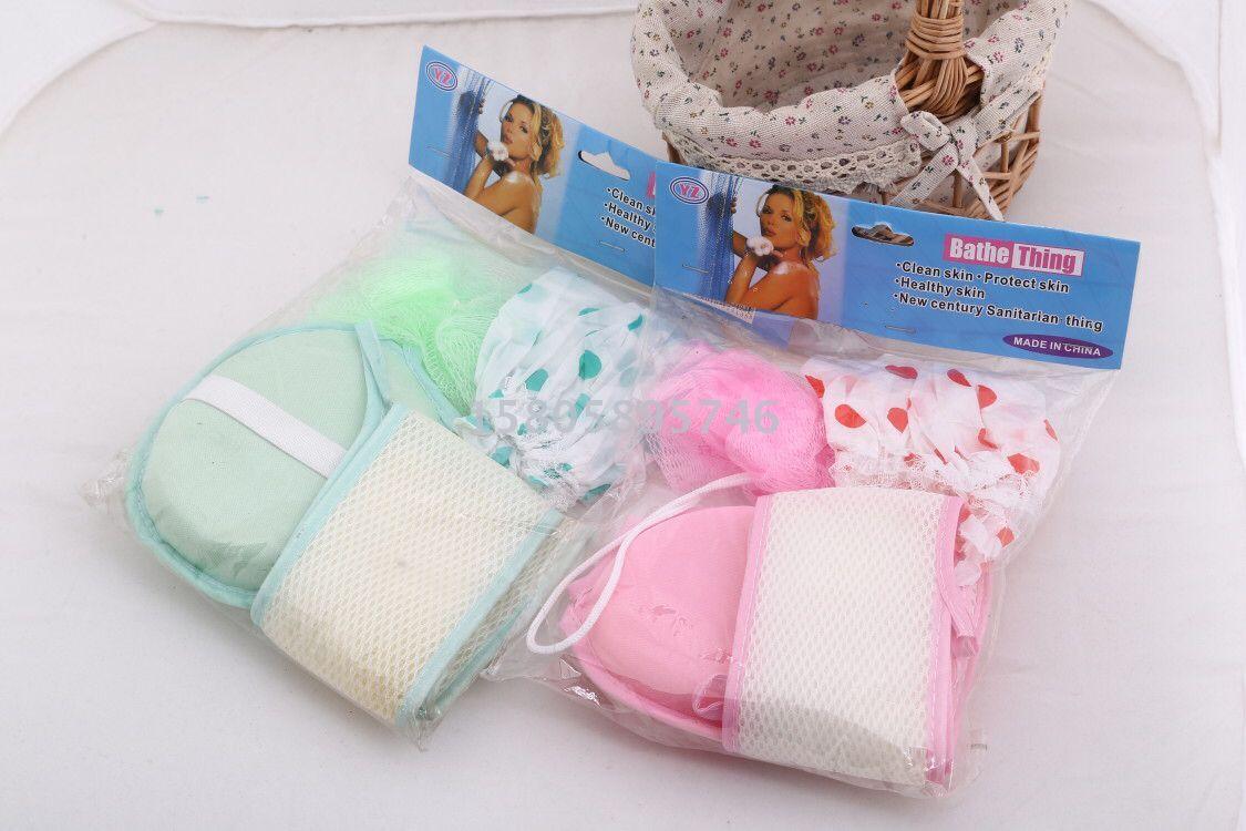 厂家直销：色丁布盒装防水印花浴帽，外贸爆款细节图