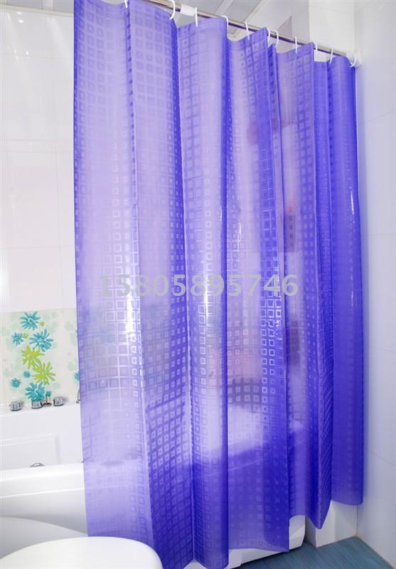 厂家直销：爆款3D浴帘，立体效果，颜色混装产品图