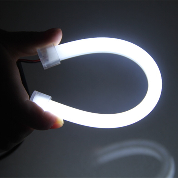 led high-brightness light guide strip, 12V automotive ambient light, LED daytime running light, high-brightness light guide strip, light strip Specification drawing