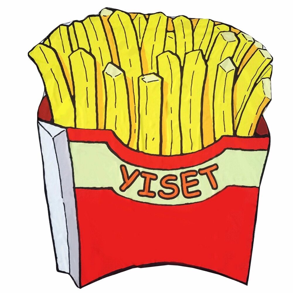 European and American style foreign trade beach towels, shawls, acrylic, Amazon, hamburgers, pizzas, doughnuts, French fries and other polyester Application Scenario