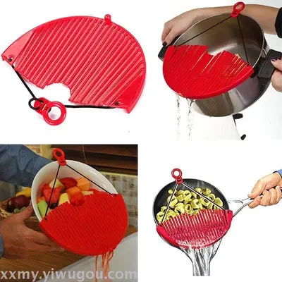 Betterstrainer Vegetable Drainer Blue Drainer Drainer Kitchen Gadget
