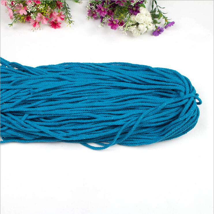 八股棉绳 彩色空心编织、腰绳、帽绳、束口绳详情图4