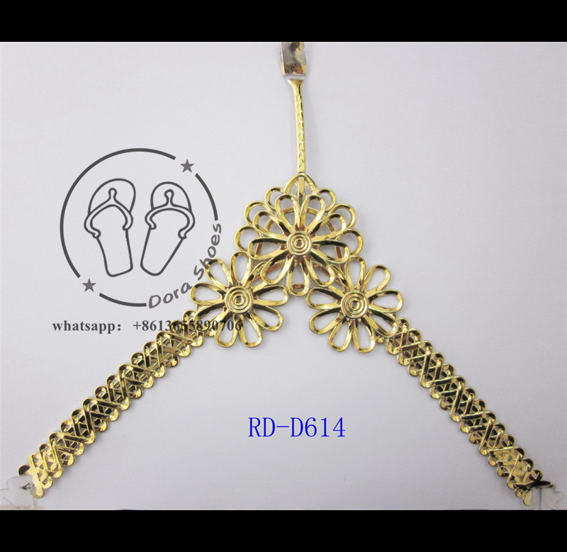 TPU UPPER accessories Flip-flops electroplated tpu with good quality