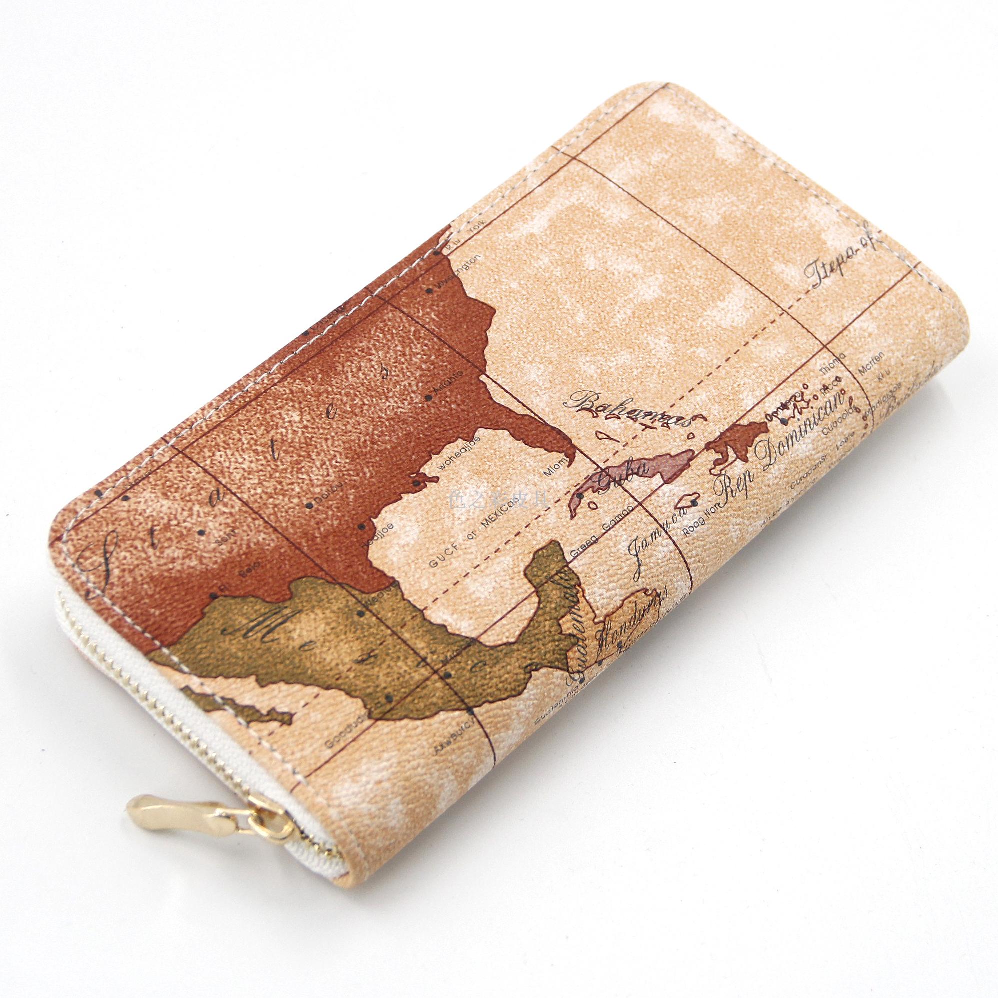 新款钱包数码印拉链包厂家直销单拉包欧美热销款现货速卖通详情图2