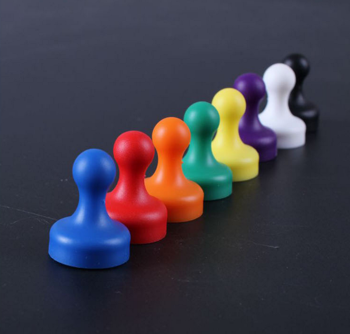 办公塑料磁性磁扣钕铁硼强力磁铁包塑磁扣 厂家直销 品质保证