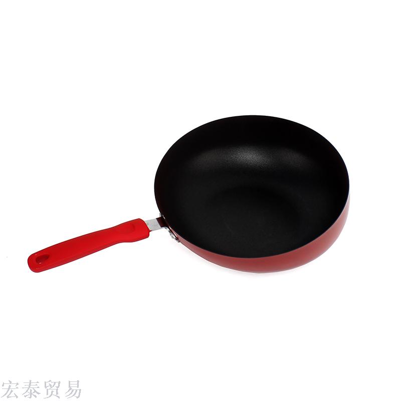 新款回飞锅 回旋熟铁不粘锅一件代发不粘炒锅CBFF产品图