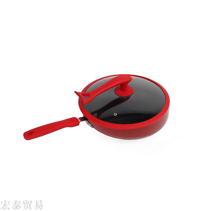 新款回飞锅 回旋熟铁不粘锅一件代发不粘炒锅CBFF细节图