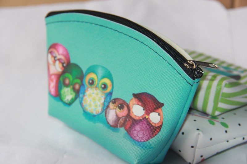 Manufacturers Wholesale Boutique Cartoon Cute Girl Coin Purse Canvas Makeup Bag Coin Bag Lady Purse
