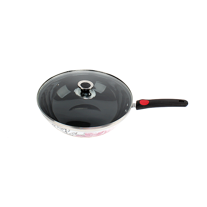 不粘锅两件套 炒锅 汤锅 电磁炉通用锅具细节图