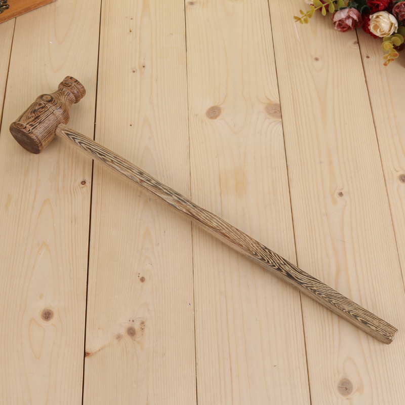 Manufacturers Direct Sales Chicken Wings Wooden Wine Bottle Hammer Duck Egg Hammer Bamboo Hammer Massage Hammer Fitness Specification drawing